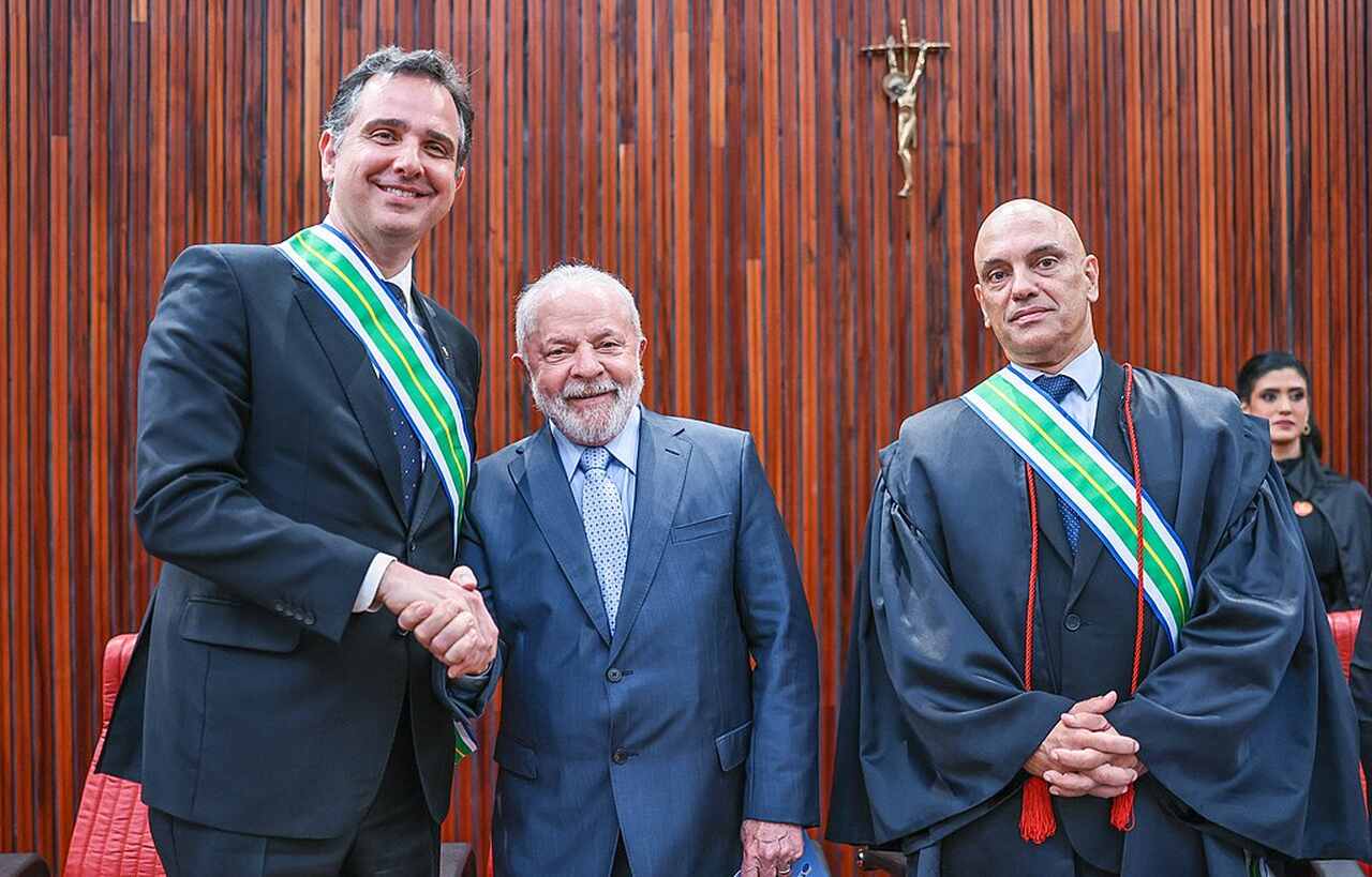 Presidente da República, Luiz Inácio Lula da Silva, durante solenidade de entrega de comenda da Ordem do Mérito do Tribunal Superior Eleitoral