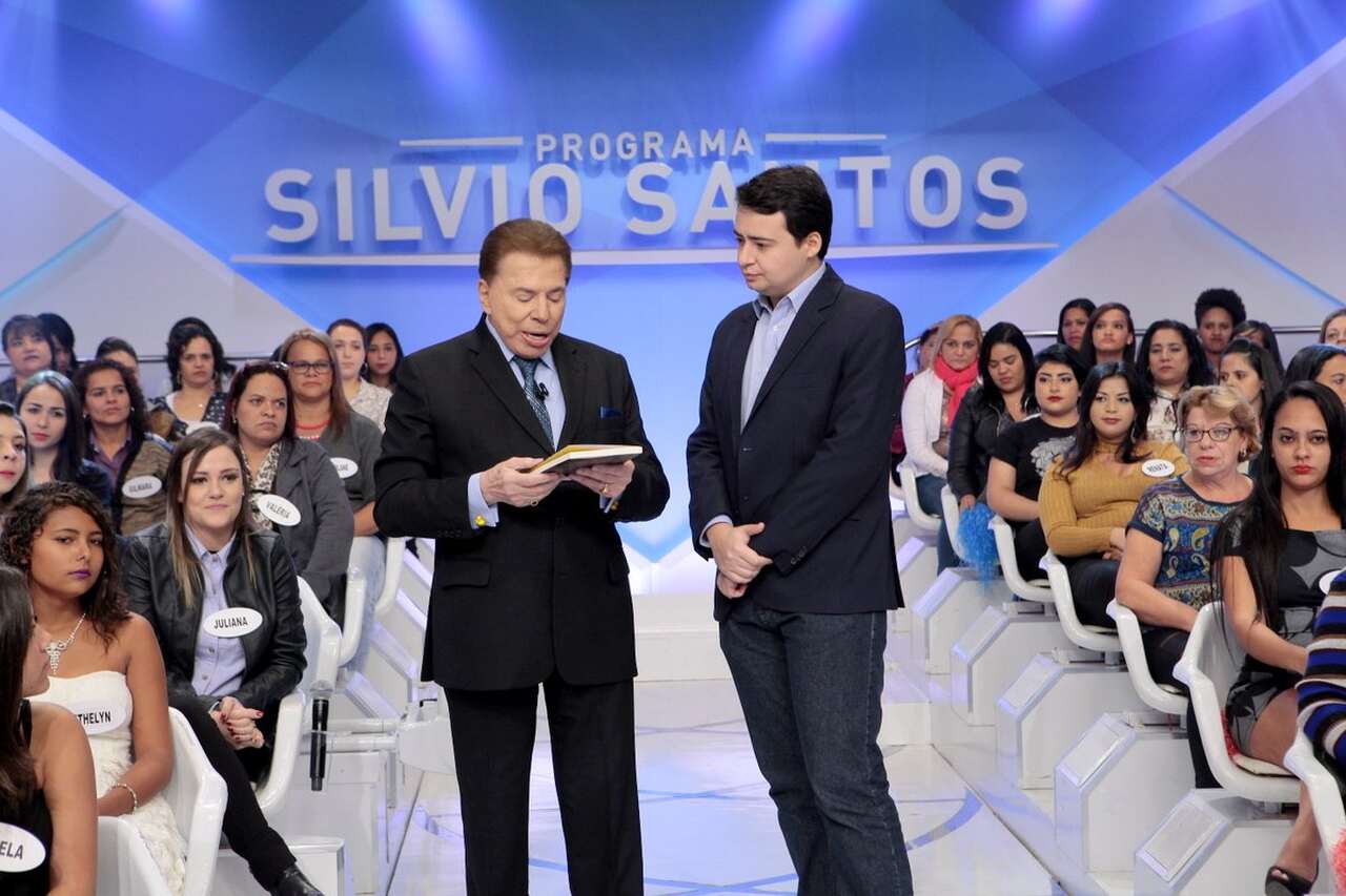 Silvio Santos recebe Fernando Morgado em seu programa no SBT (2017)