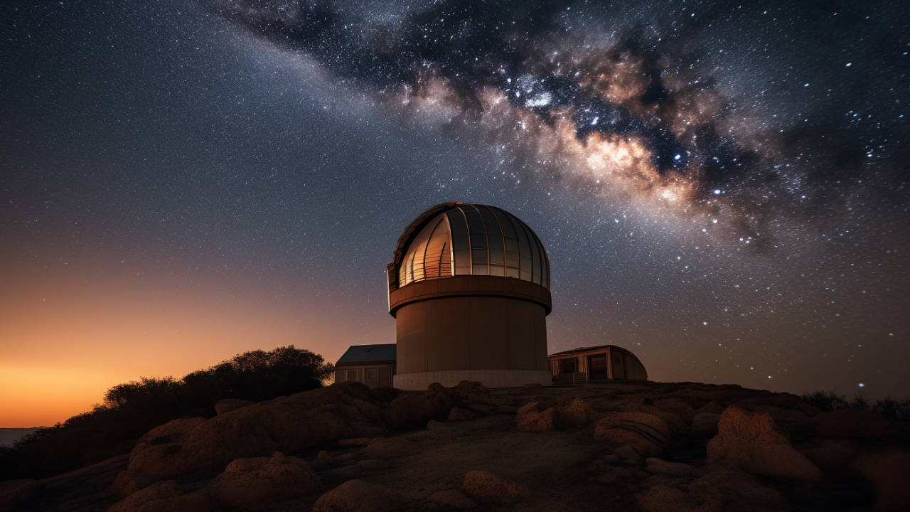 Telescópio captura majestosa paisagem da via láctea
